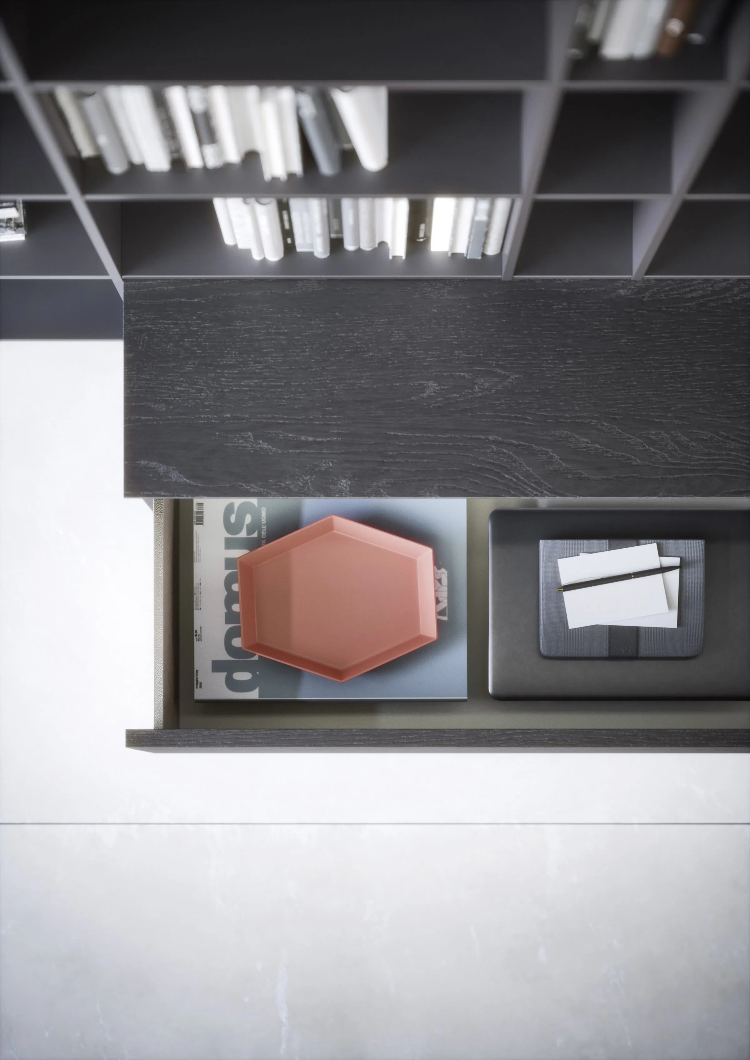 Novamobili Bookcase Wall 12 Orginal