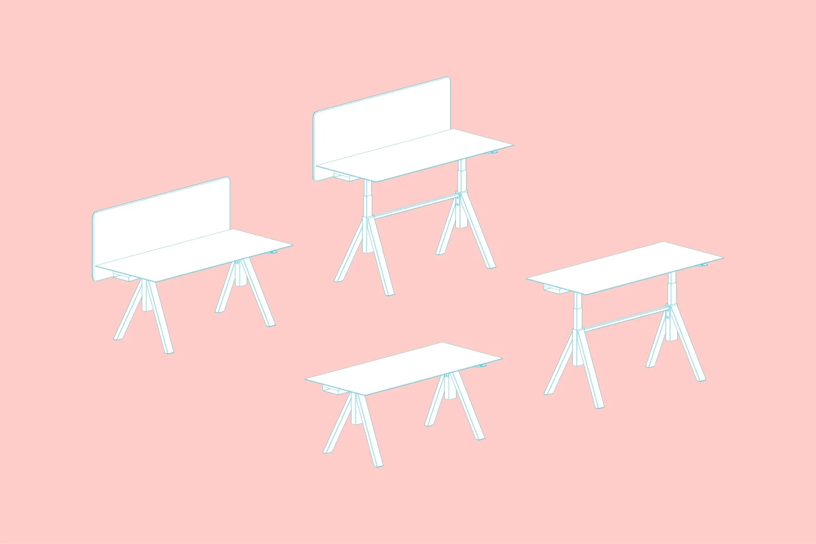 Pedrali arki-table arks.20 Orginal