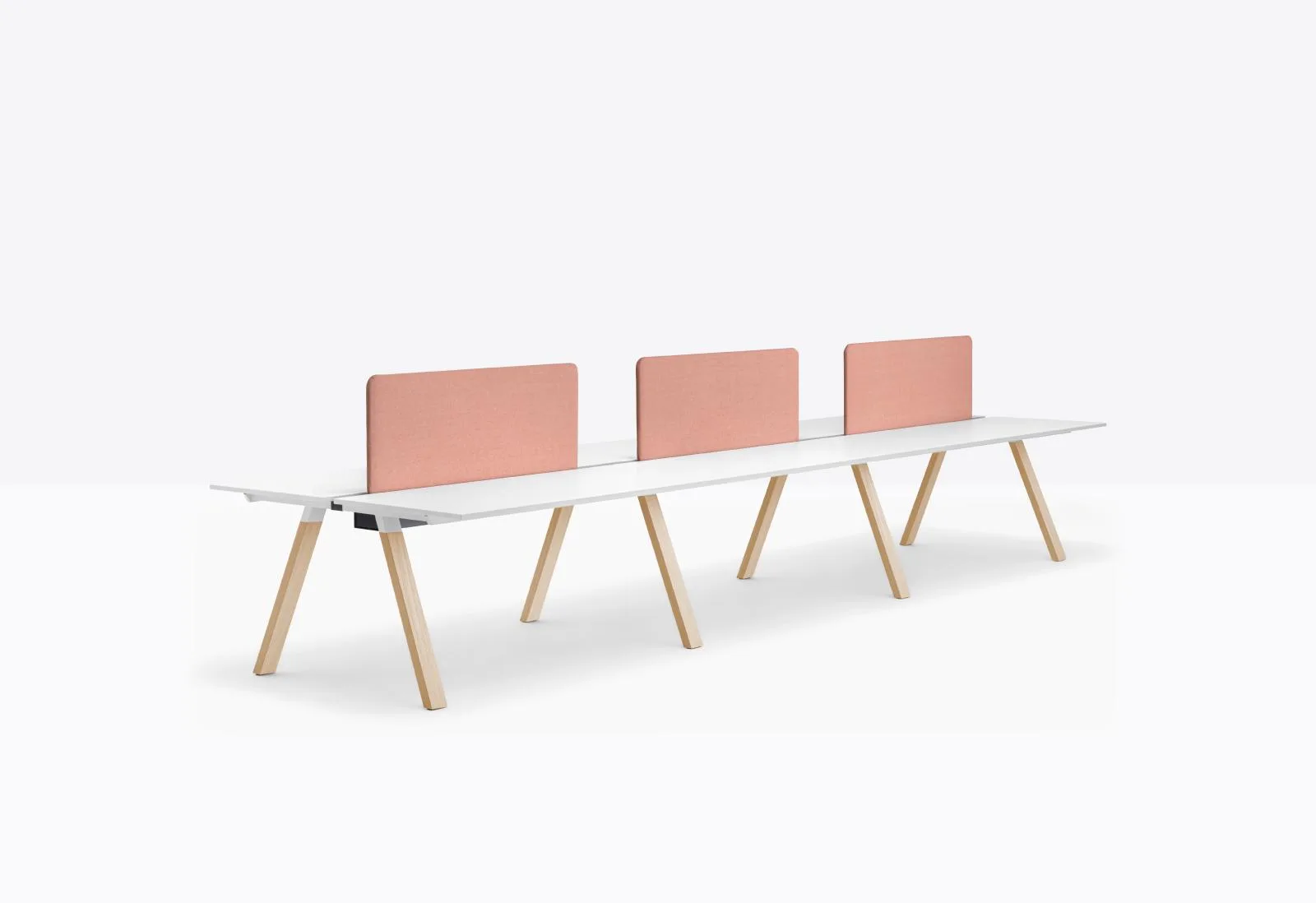 Pedrali arki-table desk - 2/4/6 workstation wood Orginal