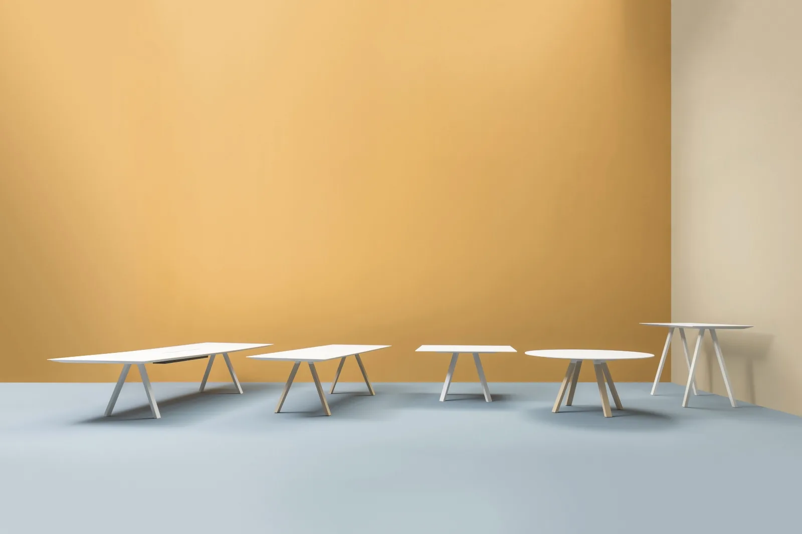 Pedrali arki-table desk - 2/4/6 workstation wood Orginal