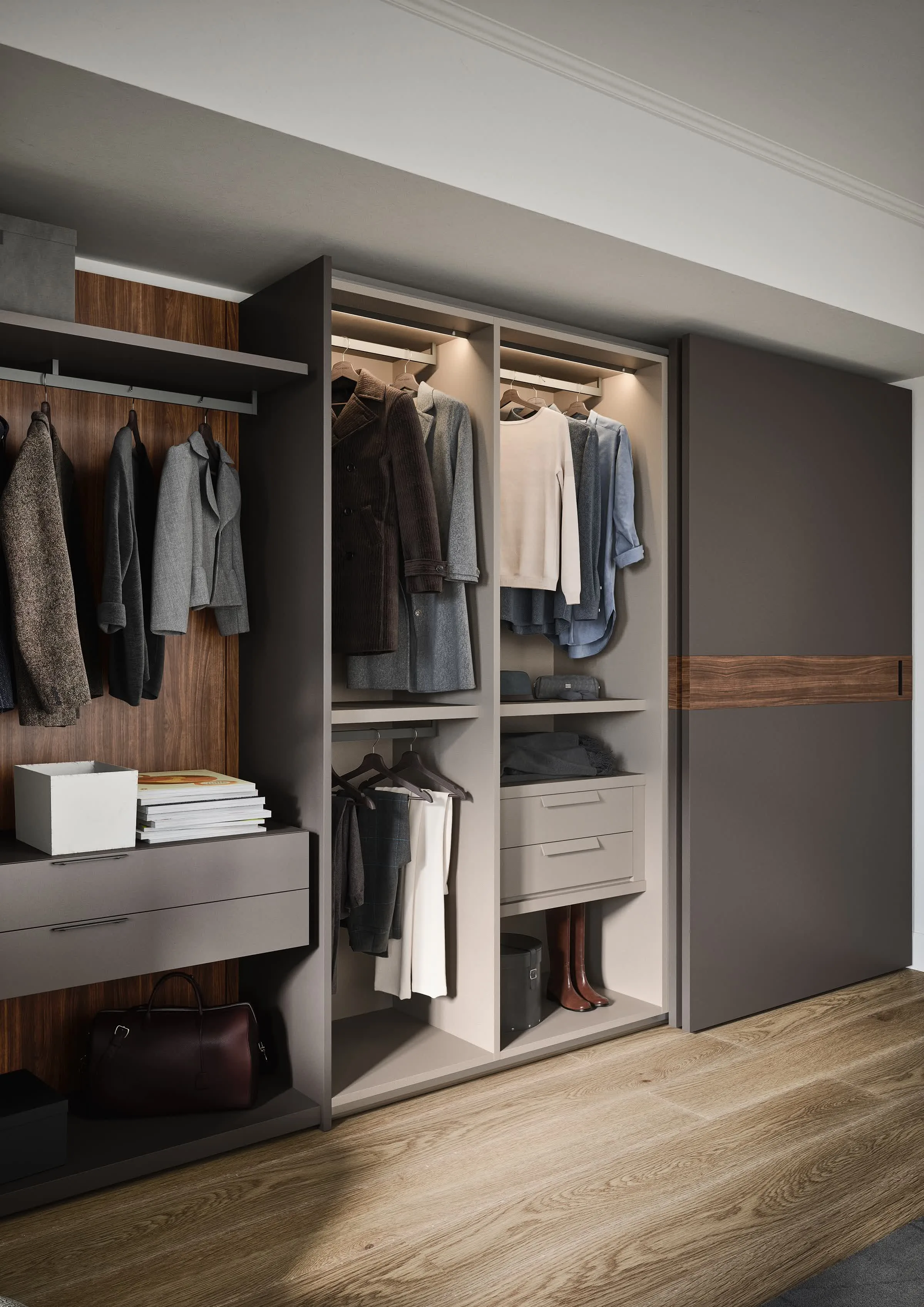 Novamobili Flush Closing Sliding Door Class