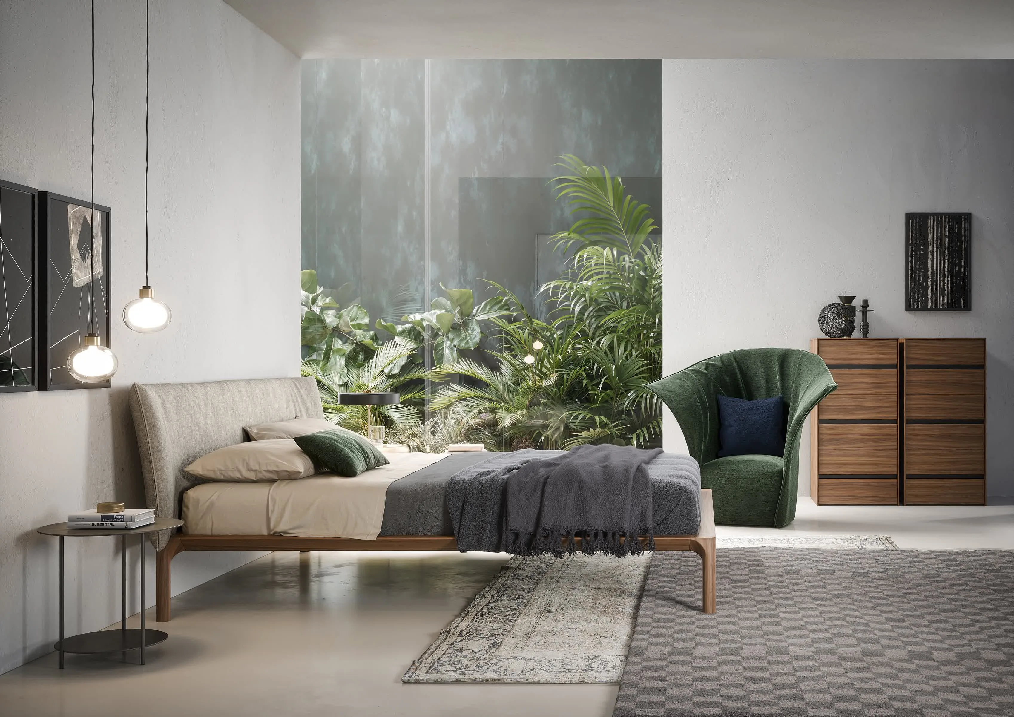 Novamobili Bedside Table Circle Orginal