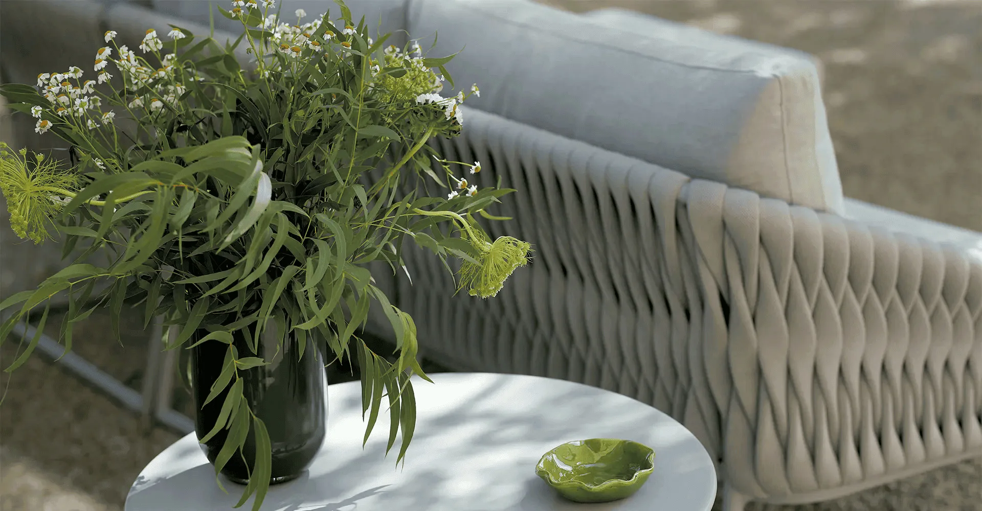 Sifas Basket 3 Seat Sofa Basket