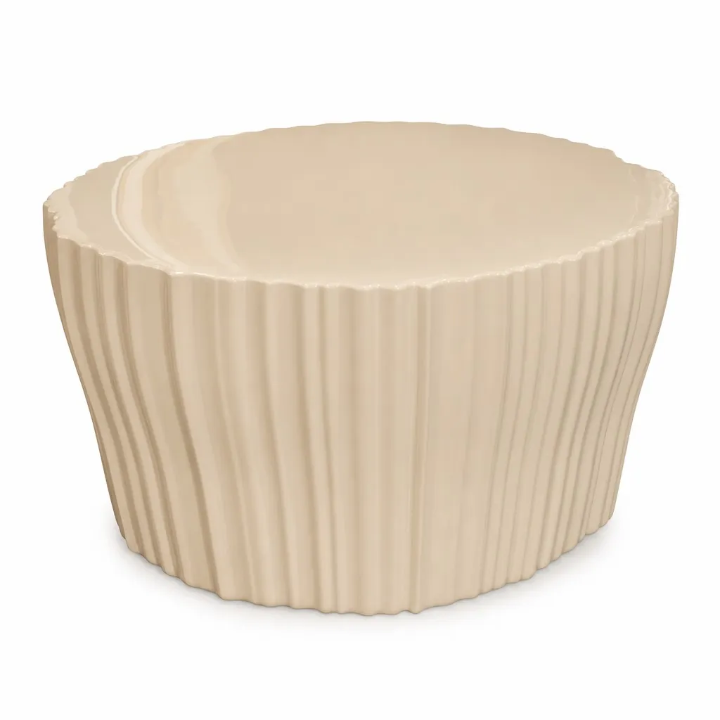 Kartell Corteza Orta Sehpa – Krem