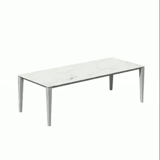 Sifas Konic Table Repas Rectangulaire 240 X 100 Cm Ceramique Konic