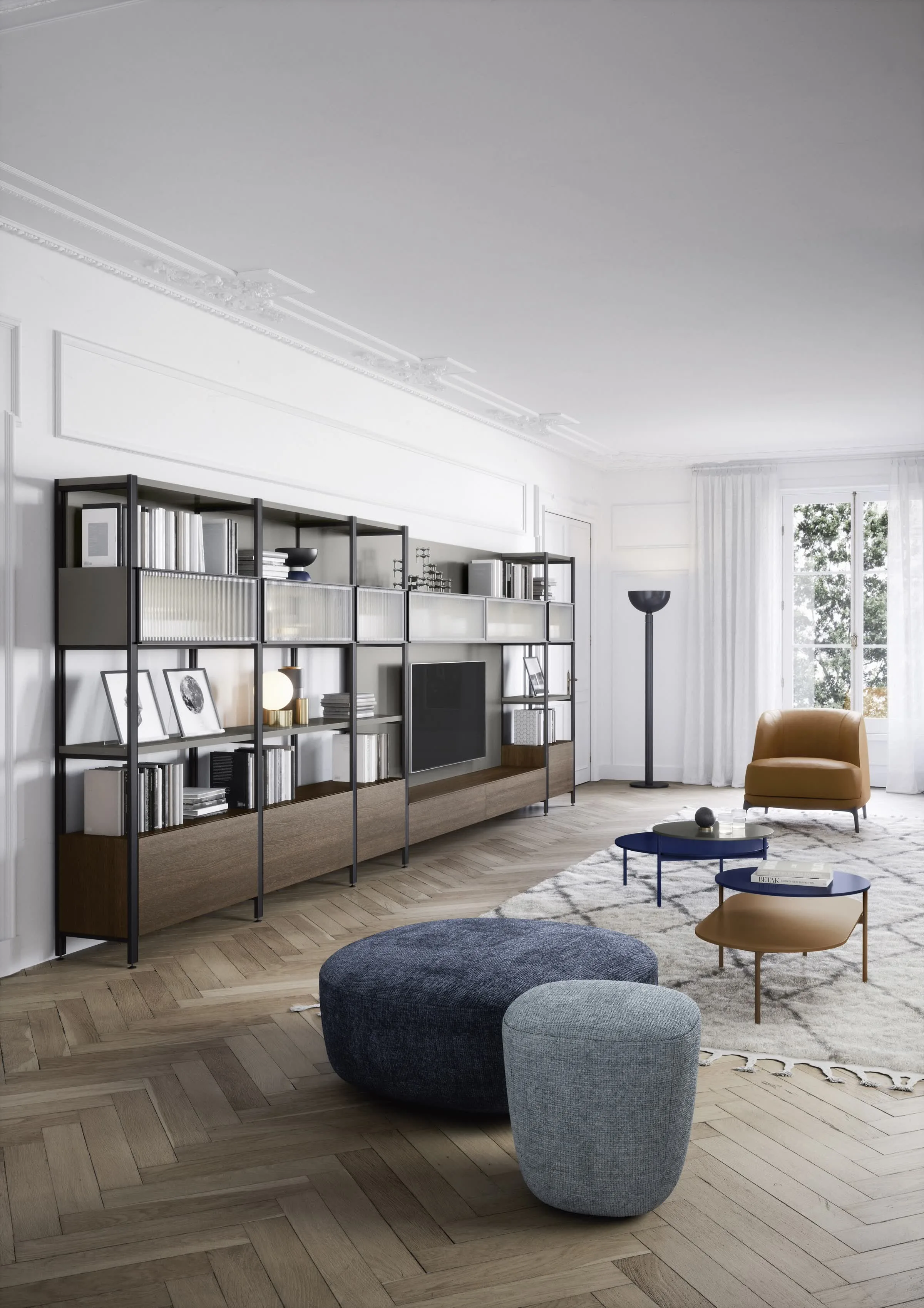 Novamobili Bookcase Pontile Orginal