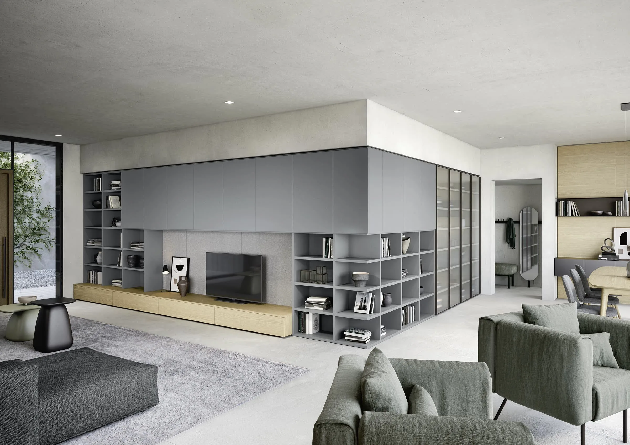 Novamobili Bookcase Wall 30 Orginal