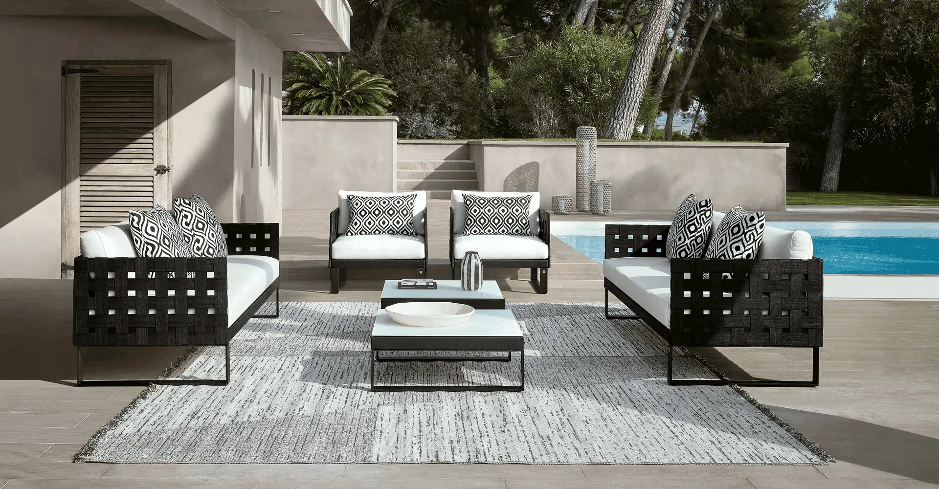 Sifas Additionals Tapis Diagonals 290 X 200 Coloris Gris